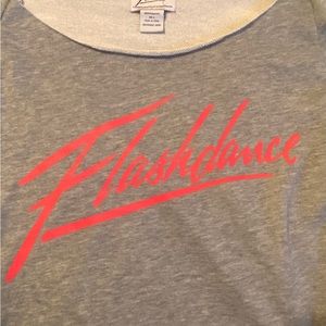 Off-the-shoulder Flashdance Sweatshirt